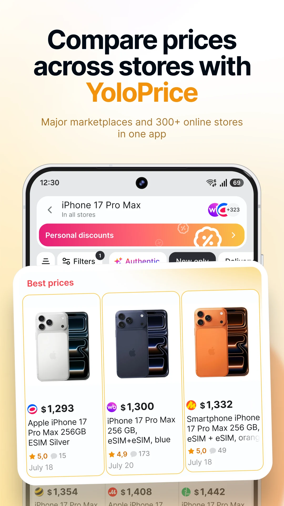 Compare prices - find cheaper screenshot